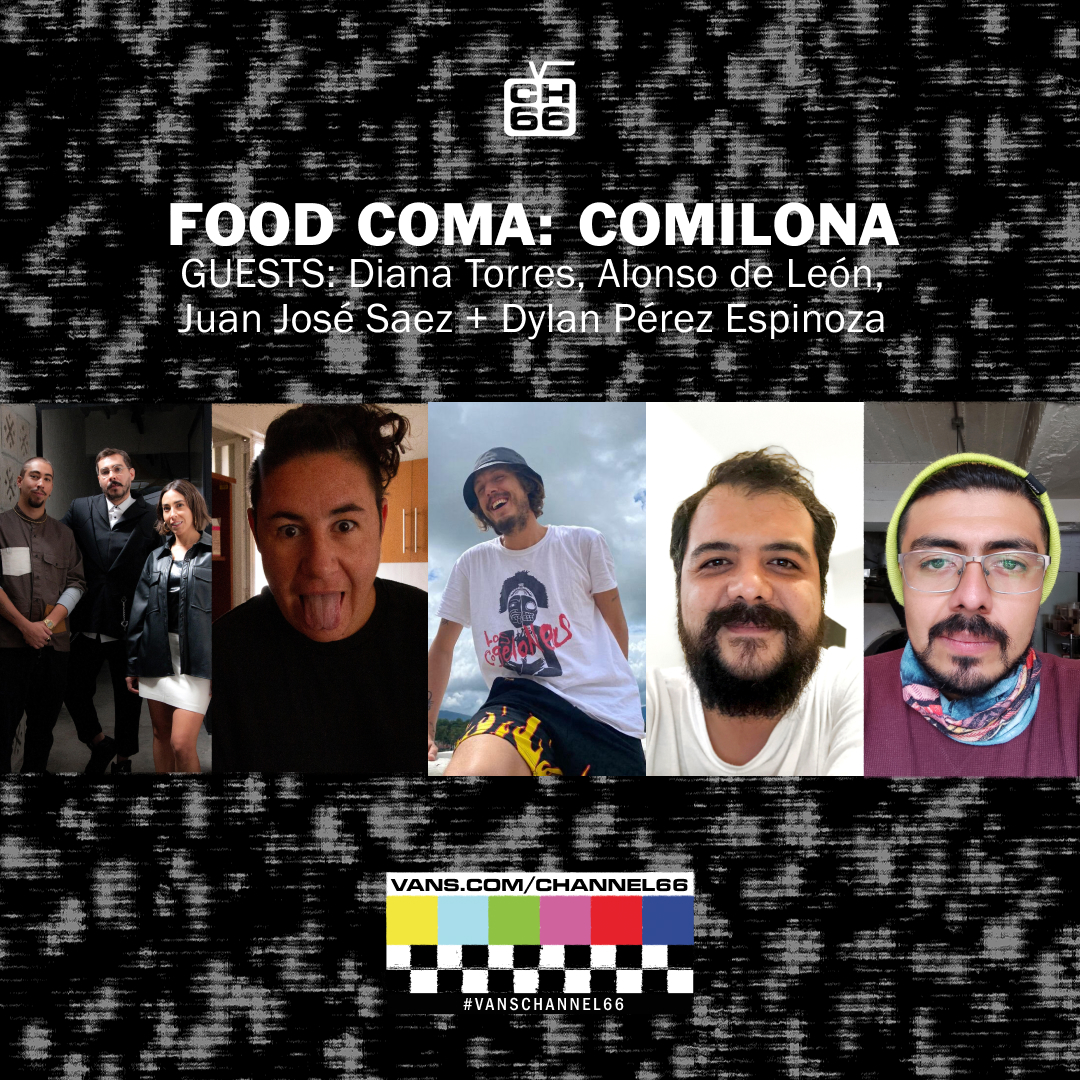 Food Coma para Channel 66 de vans por Estudio Comilona.